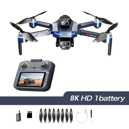 GT8 Mini Drone 8K WiFi GPS Professional HD Aerial Photography Quadcopter with Cameras Intelligent Obstacle Avoidance FPV UAV Toy