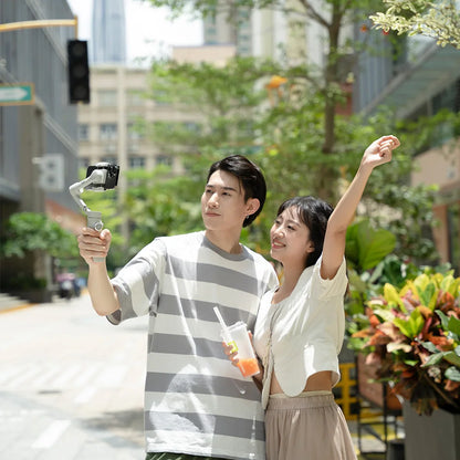FeiyuTech VB4 Smartphone Stabilizer Face Tracking Fill light 3-Axis Phone Gimbal Built-in Selfie Stick Portable iPhone17