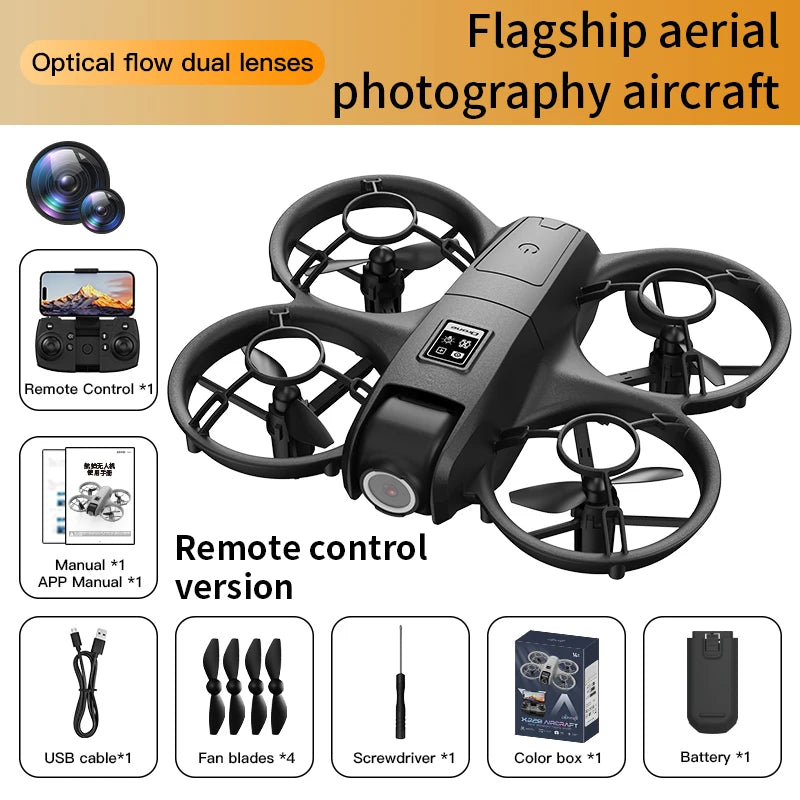 2026New X228 VR Drone 8K HD Optical Flow Hovers Headless Mode Helicopter 360° Flip Quadcopter Toys Mini Drone Fors Kid Toy Gifts