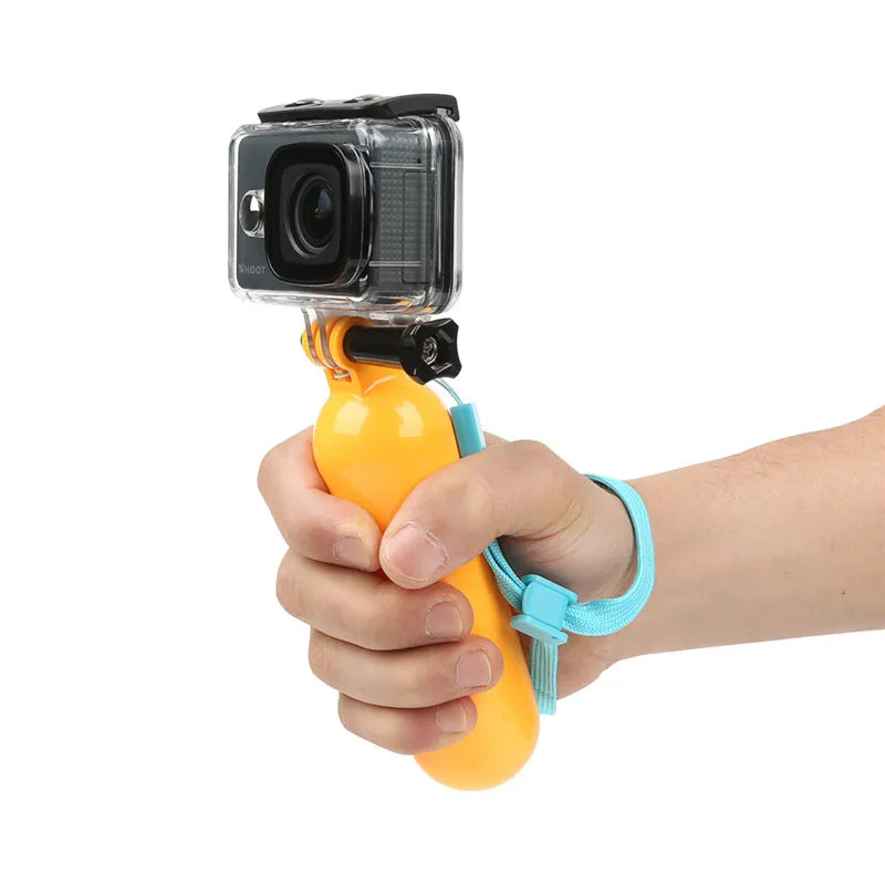 Waterproof Floating Hand Grip For GoPro 13 12 11 10 9 8 DJI Action 6 5 4 Cameras Selfie Pole Stick Floaty Handle Accessories Kit