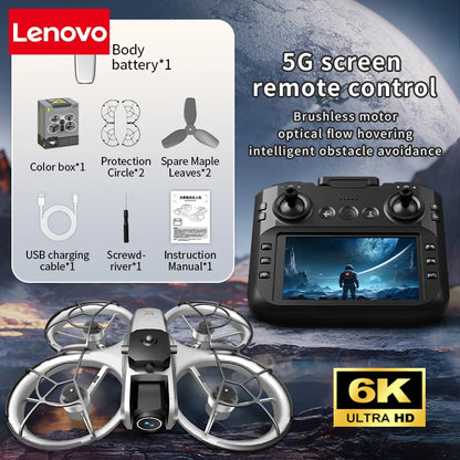 Lenovo Z4 Drone 8K Aerial HD Dual Camera 5G WIFI GPS Intelligent Obstacle Avoidance Photography Brushless Power Screen RC Drone