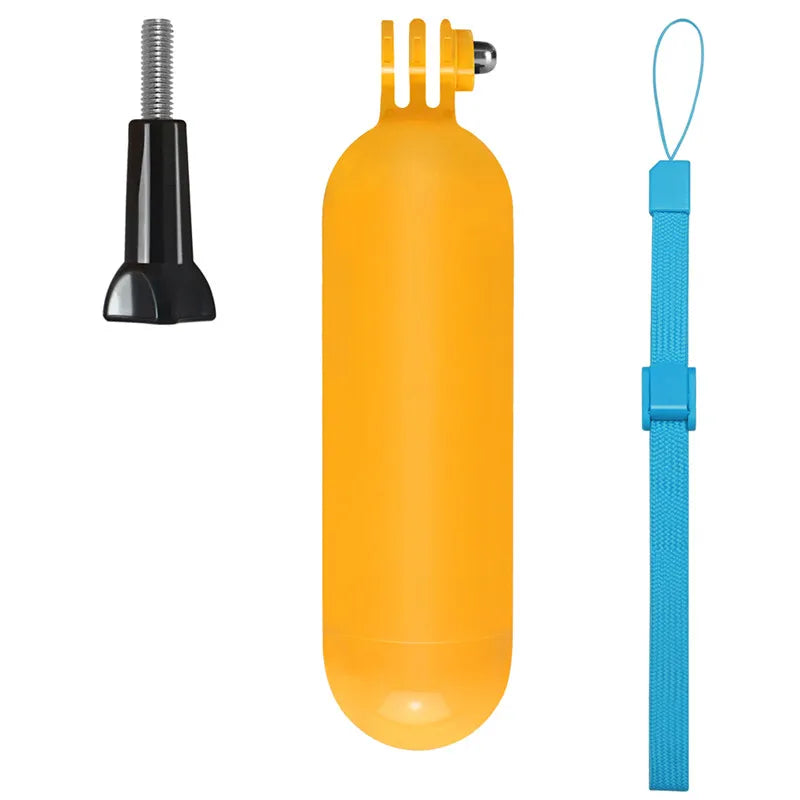 Waterproof Floating Hand Grip For GoPro 13 12 11 10 9 8 DJI Action 6 5 4 Cameras Selfie Pole Stick Floaty Handle Accessories Kit