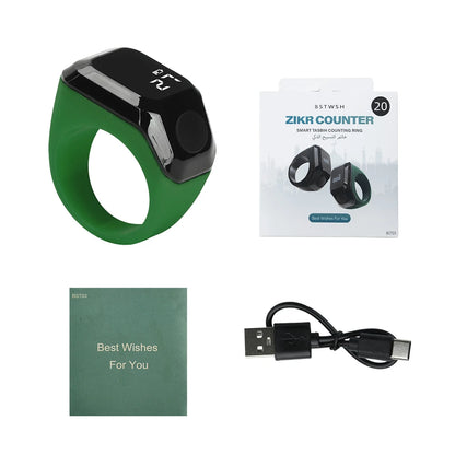 2026 New Smart APP Digital Ring Finger Counter Bluetooth Counting Ring Time Reminder Portable Wearable Tally Counter
