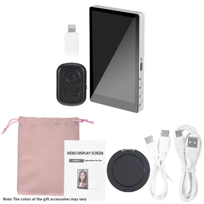 Magnetic Phone Projector Screen Android iPhone Rear Camera Selfie for Vlog Live Stream Video Recording Smart Monitor Accessory