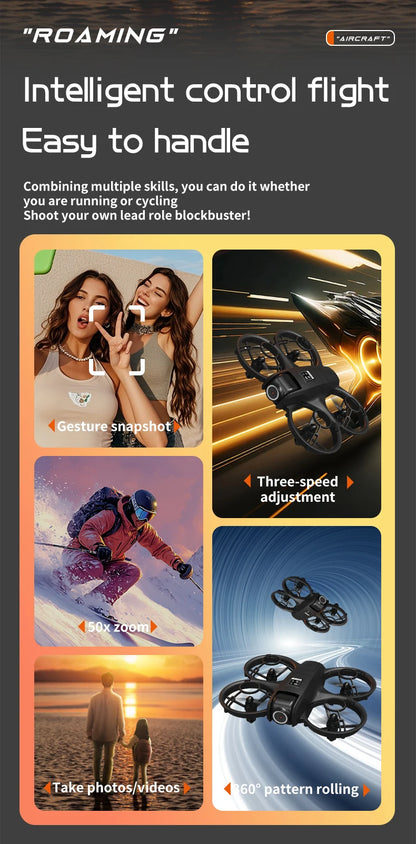 2026New X228 VR Drone 8K HD Optical Flow Hovers Headless Mode Helicopter 360° Flip Quadcopter Toys Mini Drone Fors Kid Toy Gifts