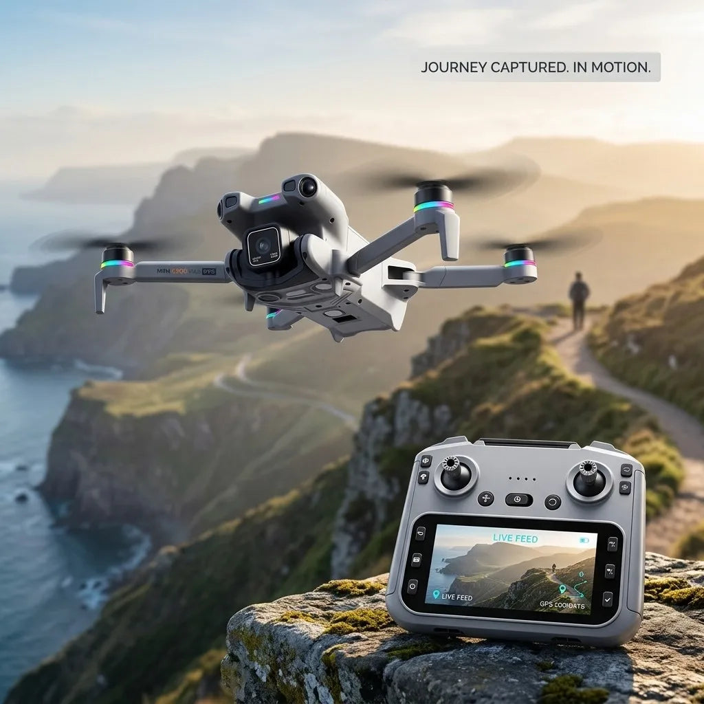 New K900 MAX GPS Drone Professional Dual Camera 8K Screen Remote Control UAV Brushless Obstacle Quadcopter Airplane Kid Gift Toy