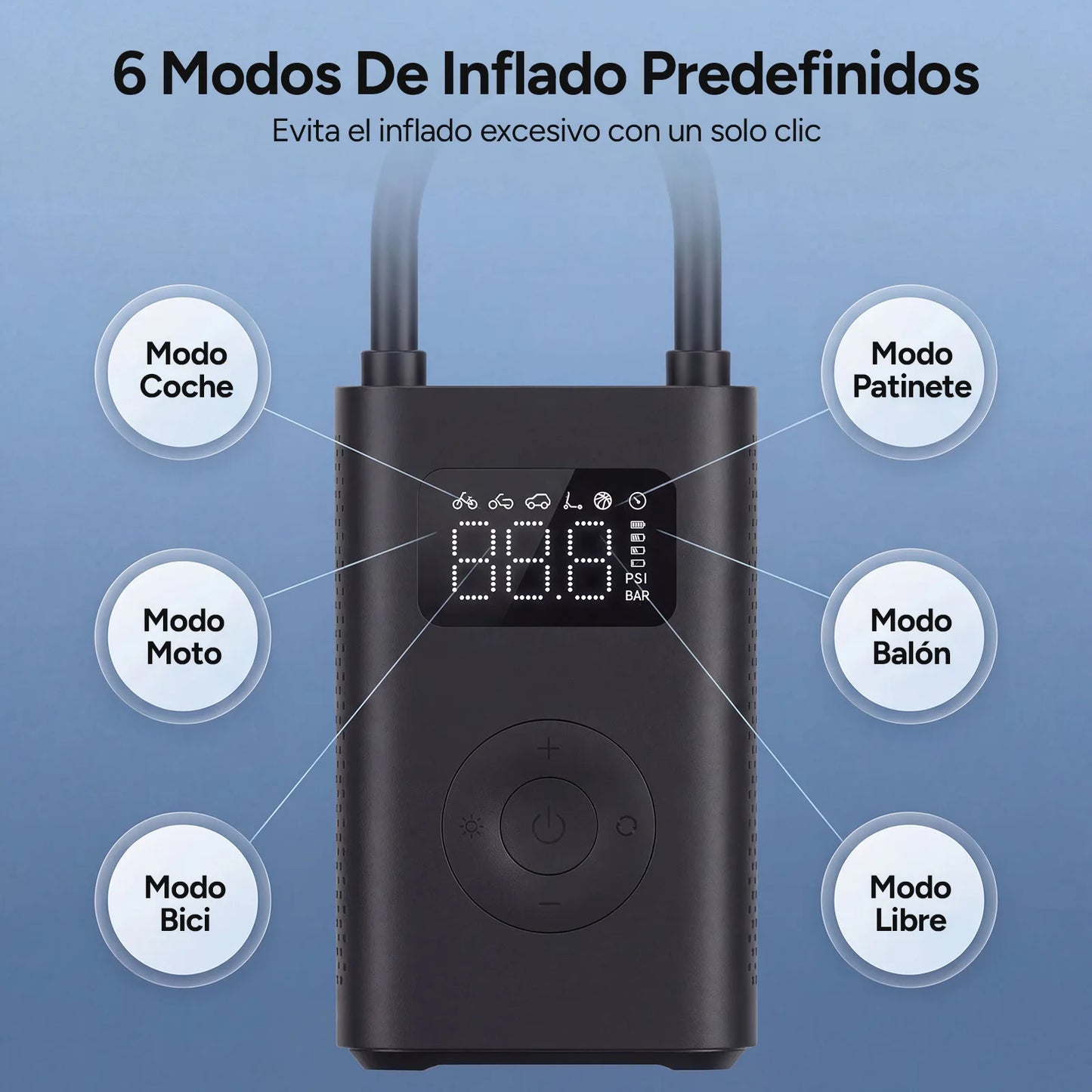 Xiaomi Mijia Portable Air Compressor 2 Pro, 150Psi Electric Tire Inflator with Speed Boost Fast Charging, Air Pump for Car, Motorcycle, Bicycle and Ball