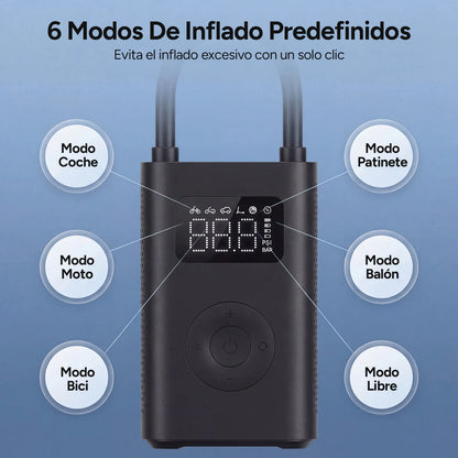 Xiaomi Mijia Portable Air Compressor 2 Pro, 150Psi Electric Tire Inflator with Speed Boost Fast Charging, Air Pump for Car, Motorcycle, Bicycle and Ball
