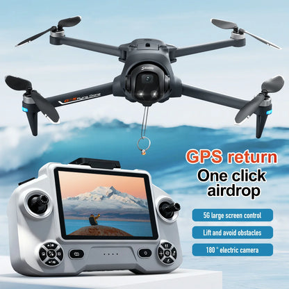 YL059 Airdrop Drone, 8K High-Definition Dual Cameras, Optical Flow Positioning, Professional Obstacle Avoidance