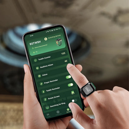 2026 New Smart APP Digital Ring Finger Counter Bluetooth Counting Ring Time Reminder Portable Wearable Tally Counter