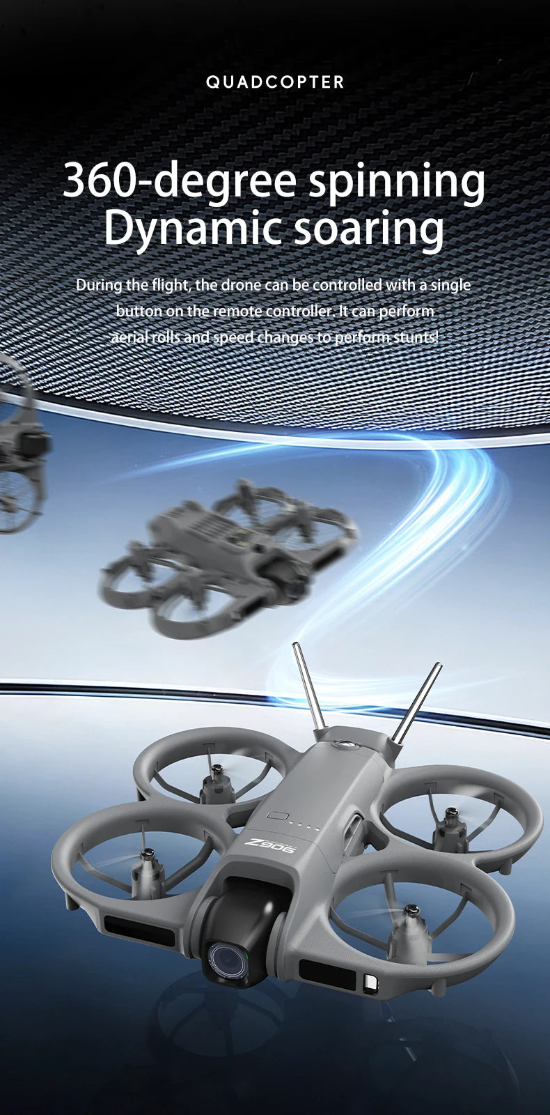 Xiaomi Z906 Drone 8K Aerial HD Intelligent Avoiding Obstacle With Larger Screen Remote Control Folding Brushless Power GPS Drone