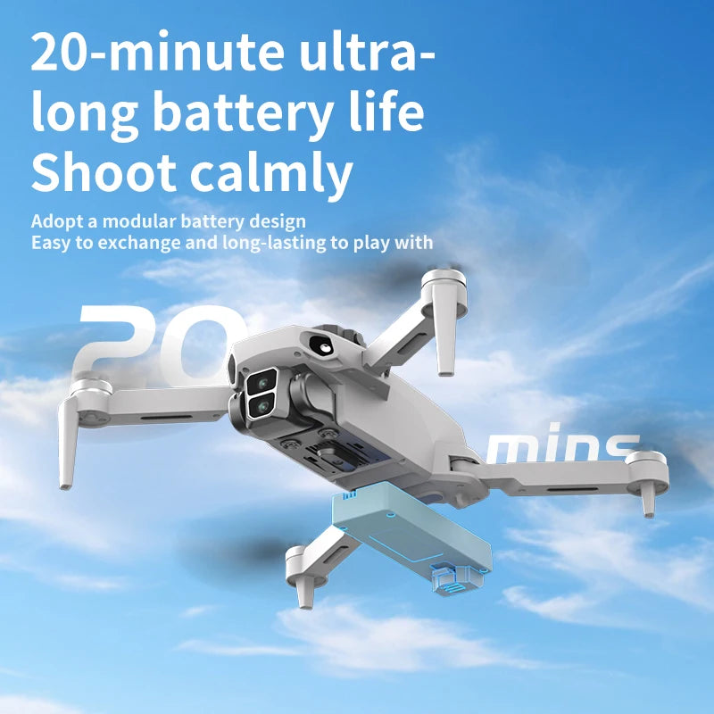 L106/L106-1 8K HD Drone With GPS Obstacle Avoidance Foldable Brushless Camera Remote Control Quadcopter UAV Toys For Photography