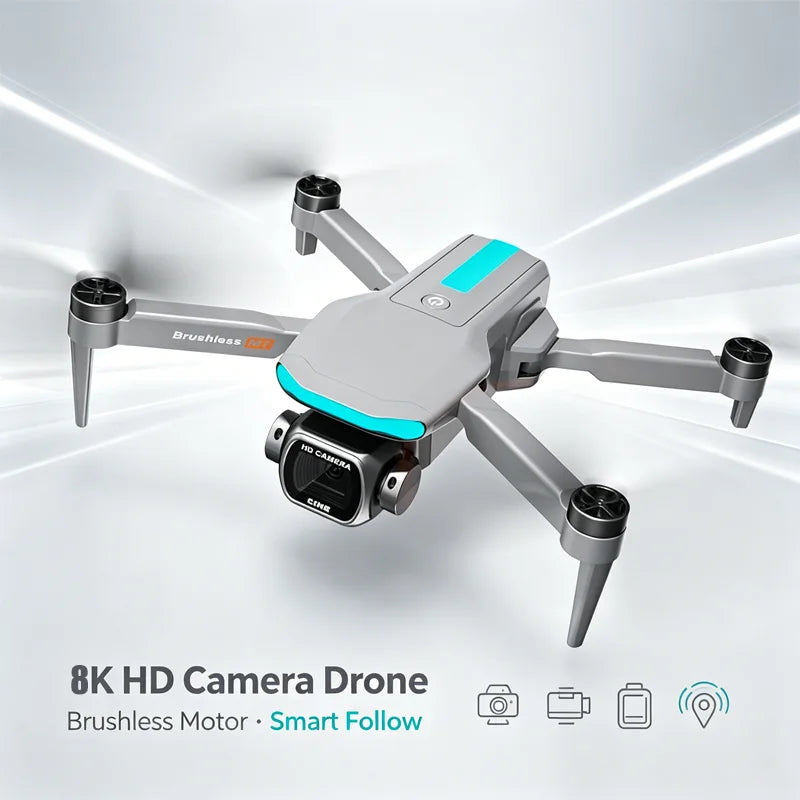 M7 Drone Brushless Motor Professional 8K HD Aerial Photography Obstacle Avoidance UAV Four-Rotor Helicopter Toys For Adults 2026