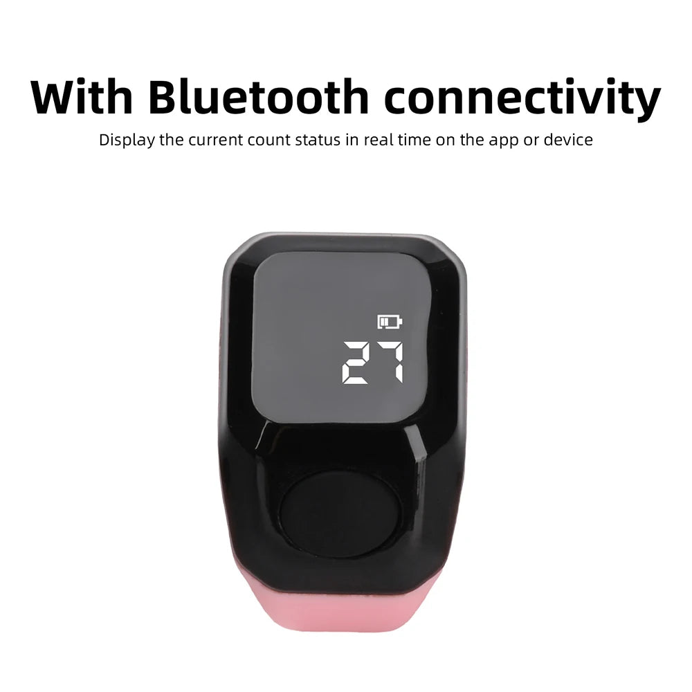 2026 New Smart APP Digital Ring Finger Counter Bluetooth Counting Ring Time Reminder Portable Wearable Tally Counter