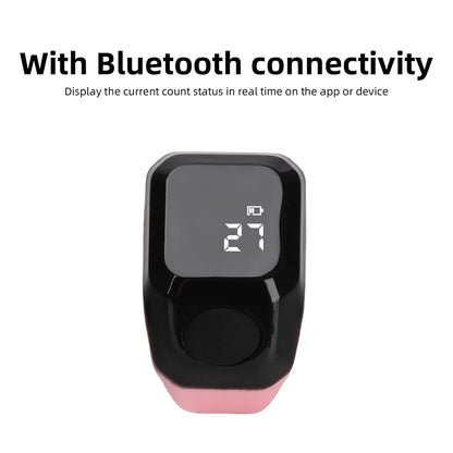 2026 New Smart APP Digital Ring Finger Counter Bluetooth Counting Ring Time Reminder Portable Wearable Tally Counter