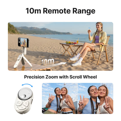 Telesin Magnetic Selfie Stick and Mini Tripod Portable Foldable Pole Extend To 60cm for Smartphone Macro Photography