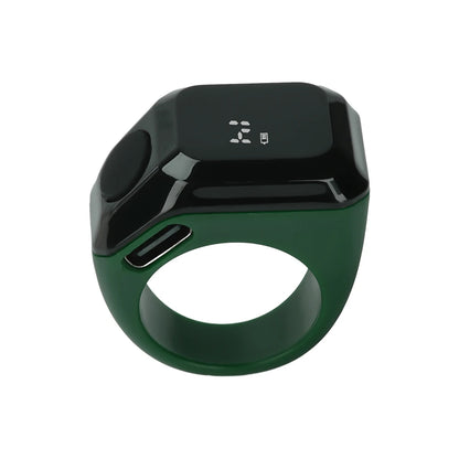 Digital Ring Counter Bluetooth APP Control OLED Display Silent Touch Type-C Rechargeable Muslims Zikr Ring Prayer Finger Counter