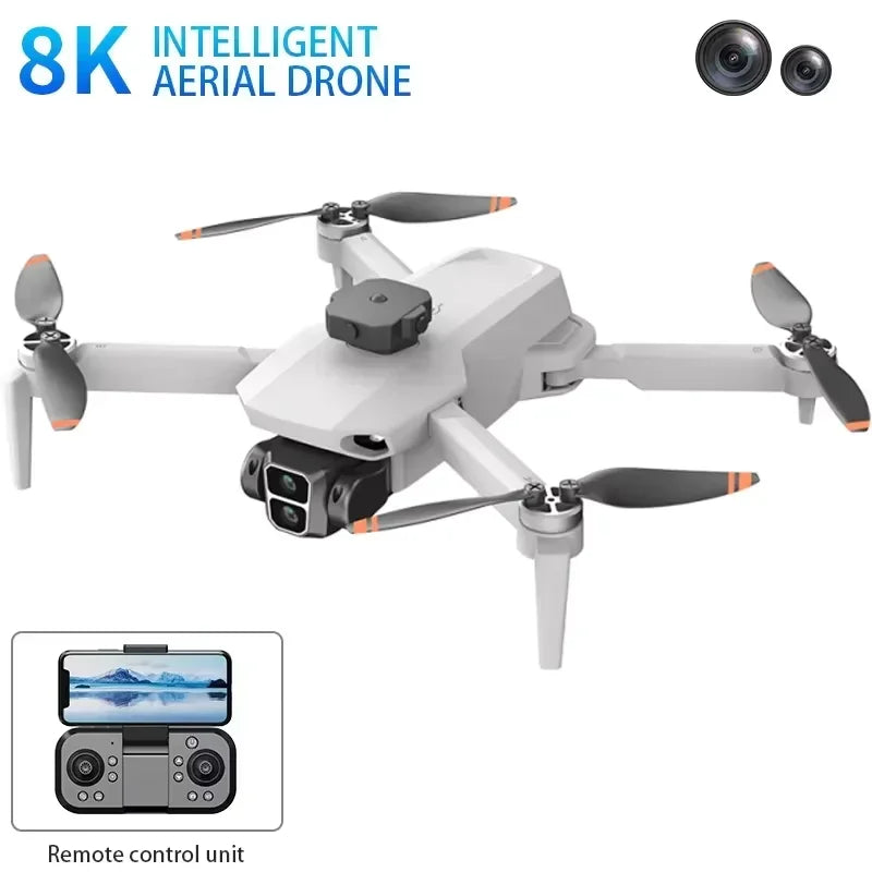 L106/L106-1 8K HD Drone With GPS Obstacle Avoidance Foldable Brushless Camera Remote Control Quadcopter UAV Toys For Photography
