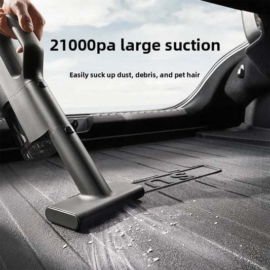 Xiaomi Car vacuum cleaner with strong suction, small size, plug-in, long battery life, suitable for both car and home use, handh
