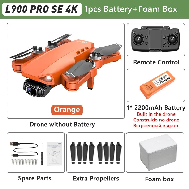 LYZRC Official L900 PRO SE Brushless Motor GPS 4K Professional Drone 5G WIFI Aerial Photography Helicopters Foldable Quadcopter