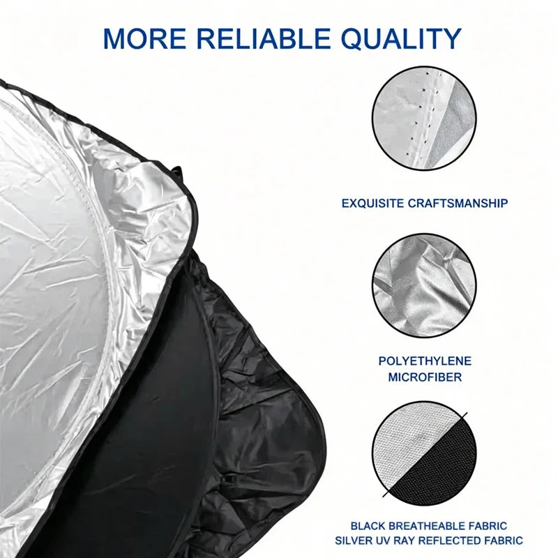 For Xiaomi SU7 SU7L YU7 YU7CT SU7 Max YU9 Pro Ultra Car Sun Visor Windshield Sunshade Heat Insulation Auto Accessories
