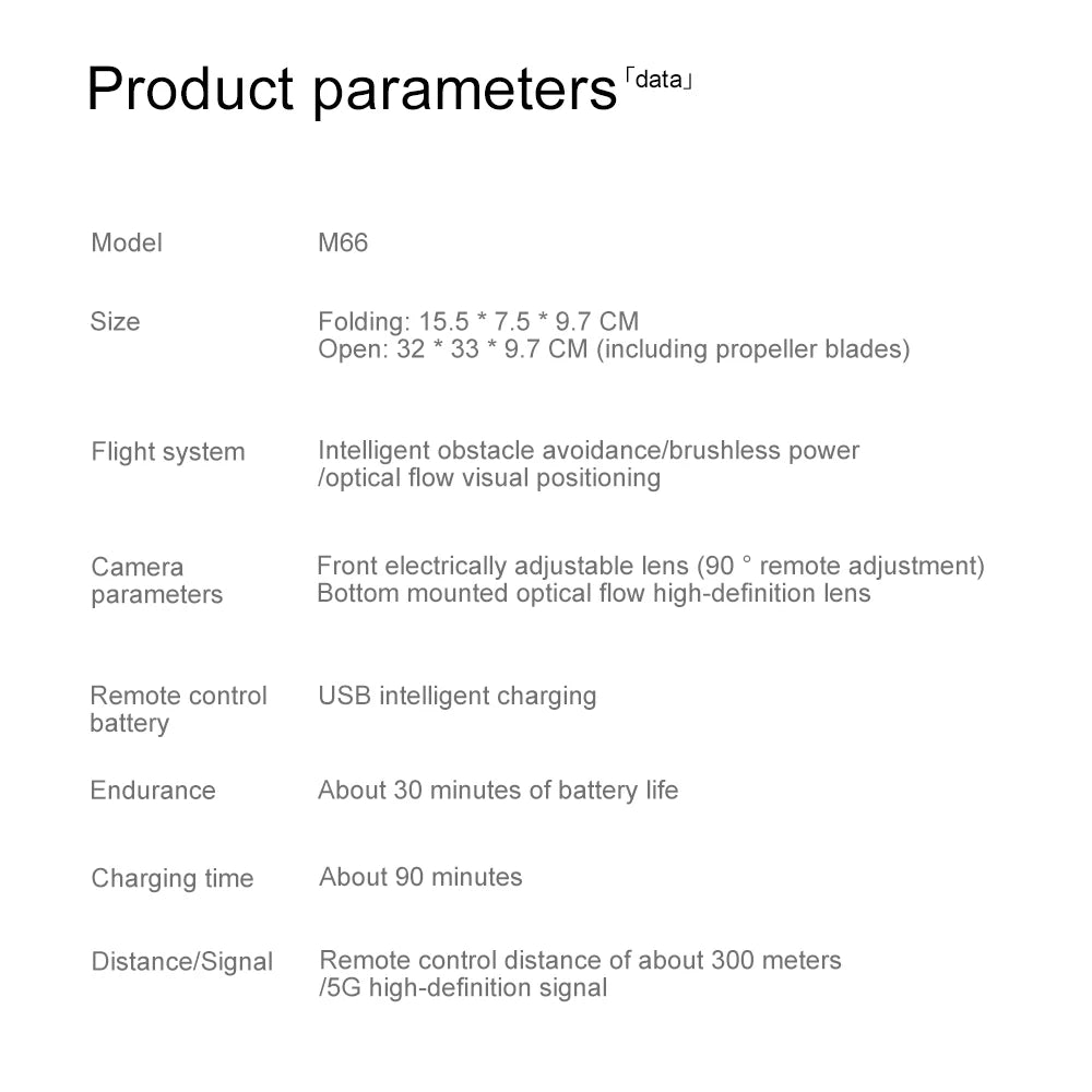 Foldable M66 RC Drone with 4.5in HD Foldable Screen,5G Smooth Image,Brushless Motor,Foldable Compact Quadcopter for Travel Aeri