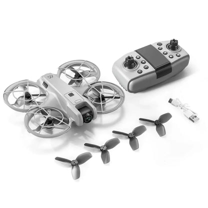 Brushless Drone New M88 Aerial Photography Optical Flow Positioning Quadcopter Remote-controlled Aircraft Toy Gift Box Set