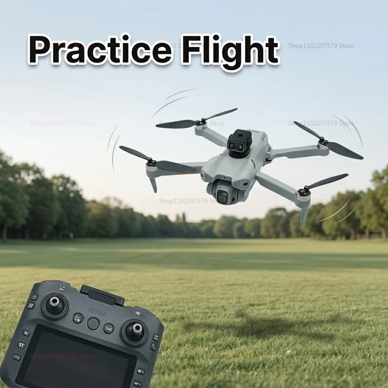T33 New GPS Folding Drone 4,5" Screen 25 Min Battery 8K Movie Camera Optical Flow Position Aircraft Obstacle Avoidance Brushless