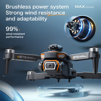 New GT5 Drone 360° Obstacle avoidance 8K Professional WIFI Aerial Photography Brushless Motor Foldable Quadcopter Dron Toys 2026