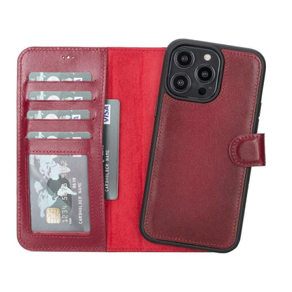 Casper iPhone 12 Series Detachable Leather Wallet Case