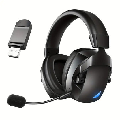 Over-Ear Gaming Headset Wireless and Wired-0