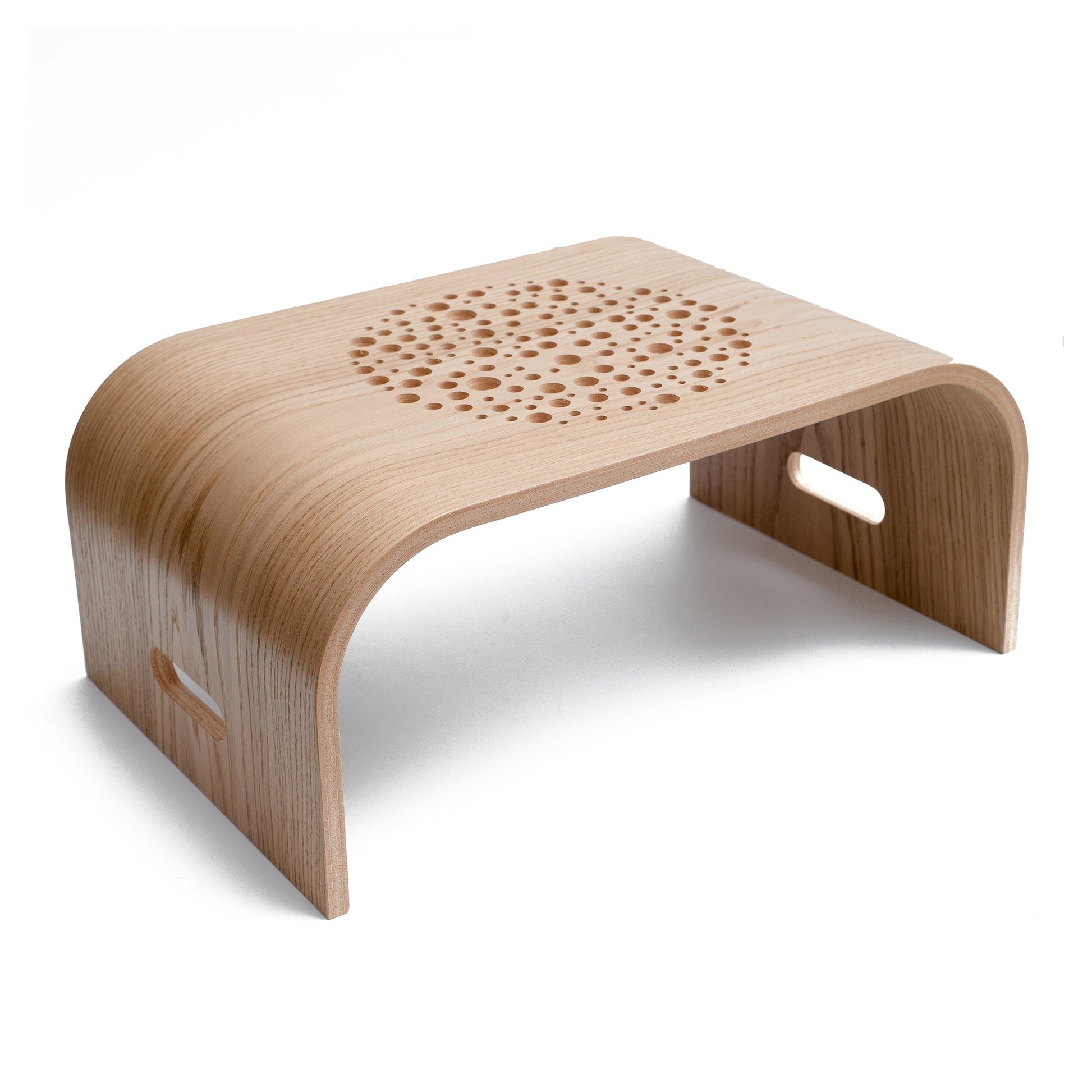 Wooden Laptop Tray - Portable Lap Desk with Ventilation-5